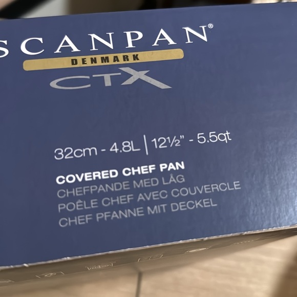 Scanpan CTX 5.5-quart Stainless Steel Nonstick Chef's Pan - Picture 8 of 11